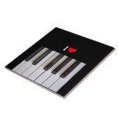 私はピアノが大好き タイル (側面)