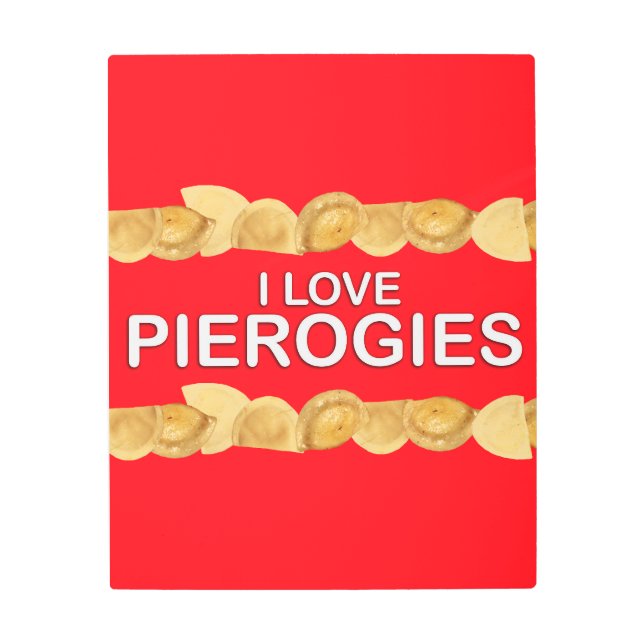 私はピエロが大好き メタルプリント (正面)