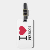 私はピエロギが大好き ラゲッジタグ (正面縦)