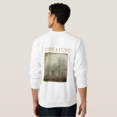 私はピクニックを愛します スウェットシャツ (裏面フル)