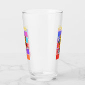 私はピザが大好きだ。 タンブラーグラス (右)