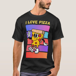 私はピザが大好きだ。 Tシャツ