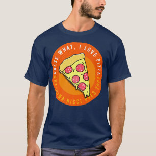 私はピザが大好き888 Tシャツ