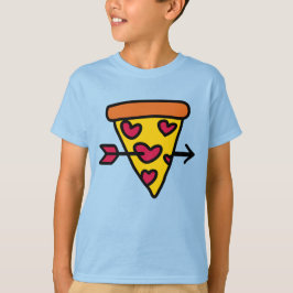 私はピザが永遠に大好き Tシャツ