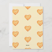 私はピザのバレンタインデーよりおもしろいあなたを愛している シーズンカード (裏面)