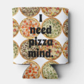 私はピザの心が必要だ。 缶クーラー (裏面)