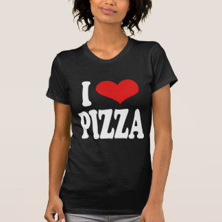 私はピザを愛します Tシャツ