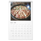 私はピザ年次カレンダー2018年を愛します カレンダー (3月 2027)