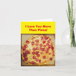 私はピザ4Jojoよりもっと愛します カード