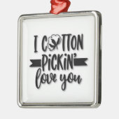 ***私はピックインの愛を*** メタルオーナメント (左)