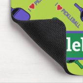 私はピックボールのグリーンマウスパッドが大好き マウスパッド (コーナー)