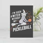 私はピックボールのハロウィンのない魔女だ 招待状 (スタンド正面)