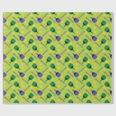 私はピックボールグリーンが大好き ラッピングペーパー (フラット)