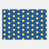 私はピックボールゴールデンドッグギフトラップを掘る ラッピングペーパーシート (正面3)