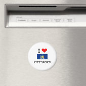 私はピッツフォードニューヨークが大好き マグネット (インサイチュ (食洗機))