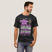私はピットブル犬の母 Tシャツ (正面フル)