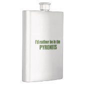 私はピレネー派の者の方が好きだ フラスク (右)