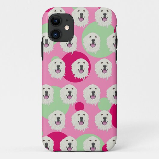 私はピレネー素晴らしズが大好き Case-Mate iPhoneケース (裏面)