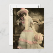 私はピンクが好きだ ポストカード (正面/裏面)