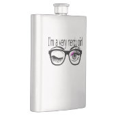 私はピンクのアイシャドウを持つとても神経質な女の子だ フラスク (右)