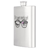 私はピンクのアイシャドウを持つとても神経質な女の子だ フラスク (左)