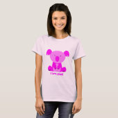 私はピンクのコアラを愛します Tシャツ (正面フル)