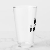 私はピントおもしろいグラスでプール タンブラーグラス (右)