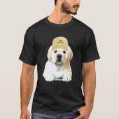 私はピーイングラブハティ犬のために犬を愛 Tシャツ (正面)