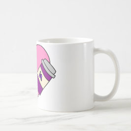 私はピーナッツバターおよびゼリーを愛します コーヒーマグカップ