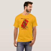 私はピーナッツバターを愛します Tシャツ (正面フル)