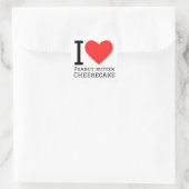 私はピーナッツバターチーズケーキが大好き スクエアシール (バッグ)