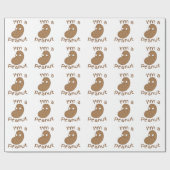 私はピーナツです ラッピングペーパー (フラット)