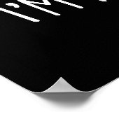 私はピーリン良いフルーツパおもしろいンダークBG ポスター (角)