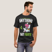 私はファッ食べトは何も知らない Tシャツ (正面フル)