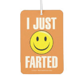 私はファルトおもしろいした カーエアーフレッシュナー (正面)