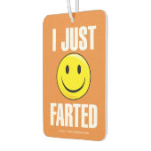 私はファルトおもしろいした カーエアーフレッシュナー (左)