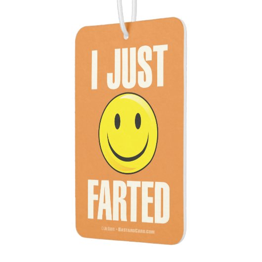 私はファルトおもしろいした カーエアーフレッシュナー (左)