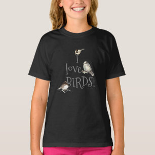 私はファンのための鳥の野鳥観察引用文が大好き Tシャツ