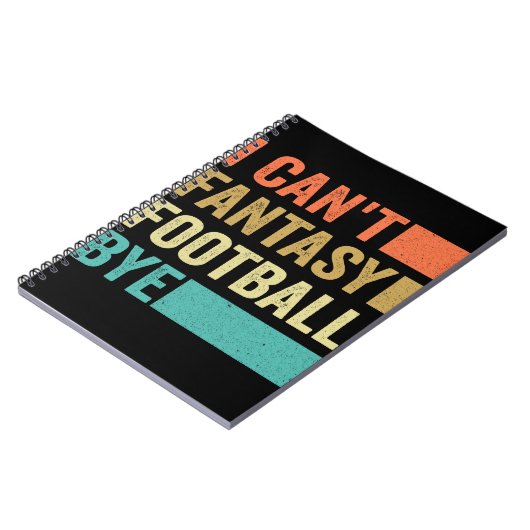 私はファンタジーサッカーバイサッカーおもしろい愛好家できない ノートブック (左側)