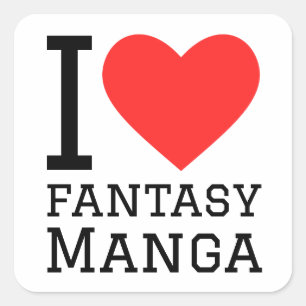 私はファンタジーマンガ スクエアシール