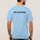 私はファンタスティックなガールフレンドが大好き Tシャツ (裏面)