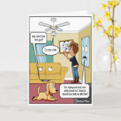 私はファンパニーの誕生日カードではない カード (黄色い花)