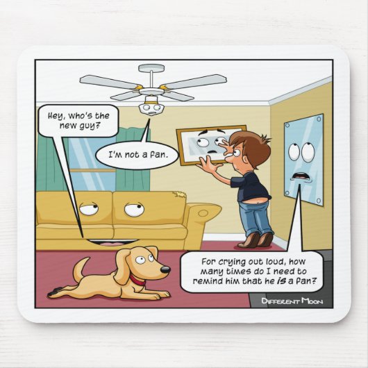 私はファンパニーマウスパッドではない マウスパッド (正面)