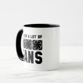 私はファン得のコーヒーマグをたくさん持っている マグカップ (正面左)