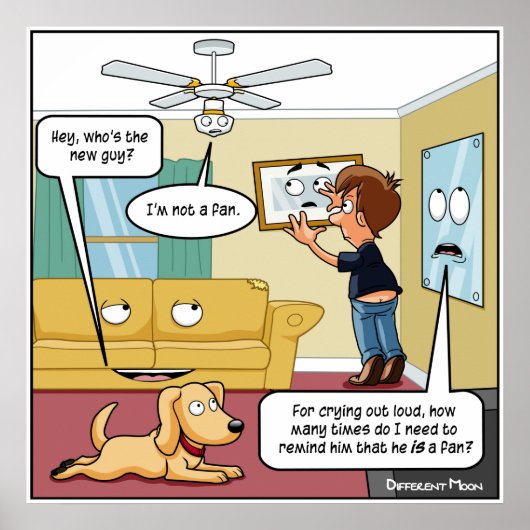 私はファン・パニー・ポスターではない ポスター (正面)