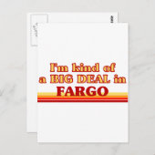 私はファーゴの大きな取引の一種である ポストカード (正面/裏面)