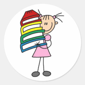 私はフィギュア読を貼るのが好きだ ラウンドシール