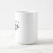 私はフィジーが大好き コーヒーマグカップ (中央)