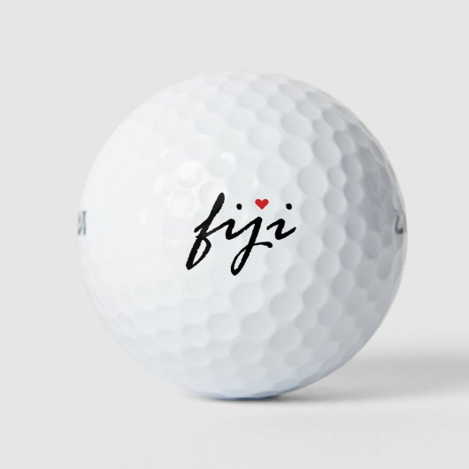 私はフィジーが大好き ゴルフボール (正面)