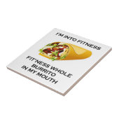 私はフィットネスのブリトーにあります タイル (側面)